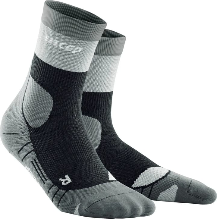 CEP Women's Hiking Light Merino Mid-Cut Socks Stonegrey/Grey CEP CEP Women's Hiking Light Merino Mid-Cut Socks Stonegrey/Grey CEP