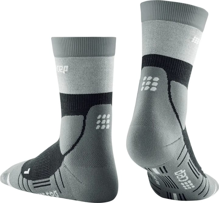 CEP Women's Hiking Light Merino Mid-Cut Socks Stonegrey/Grey CEP CEP Women's Hiking Light Merino Mid-Cut Socks Stonegrey/Grey CEP