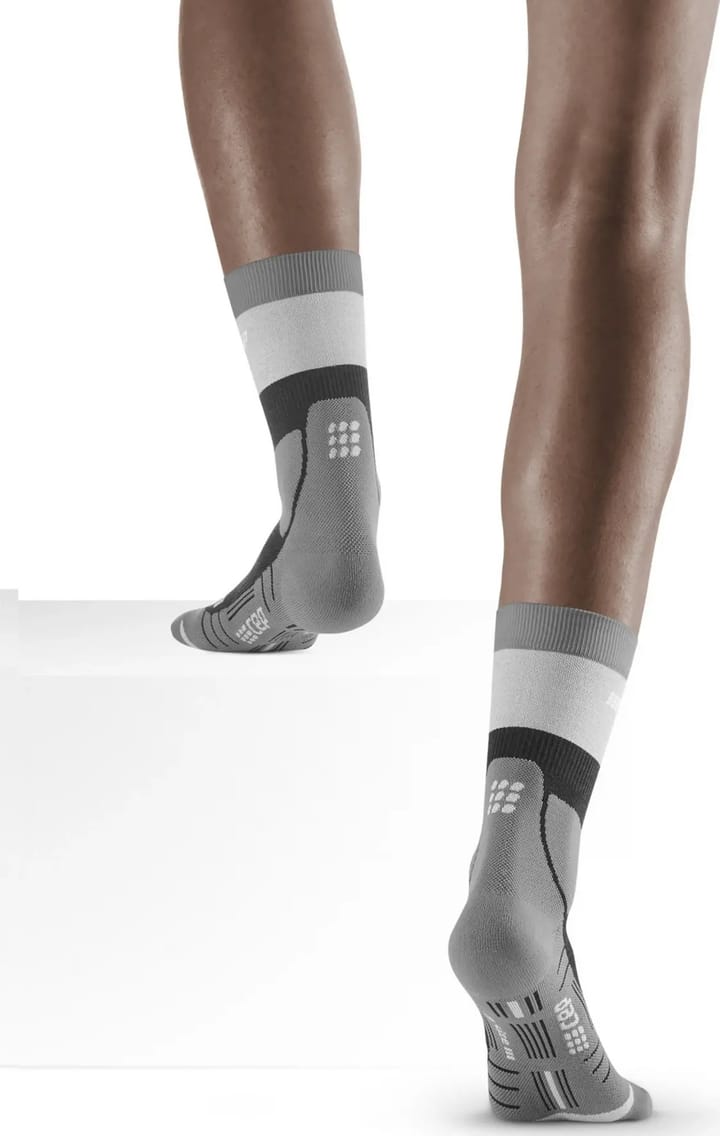 CEP Women's Hiking Light Merino Mid-Cut Socks Stonegrey/Grey CEP CEP Women's Hiking Light Merino Mid-Cut Socks Stonegrey/Grey CEP