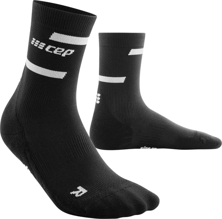 CEP Women's Run Compression Mid Cut Socks 4.0 Black CEP