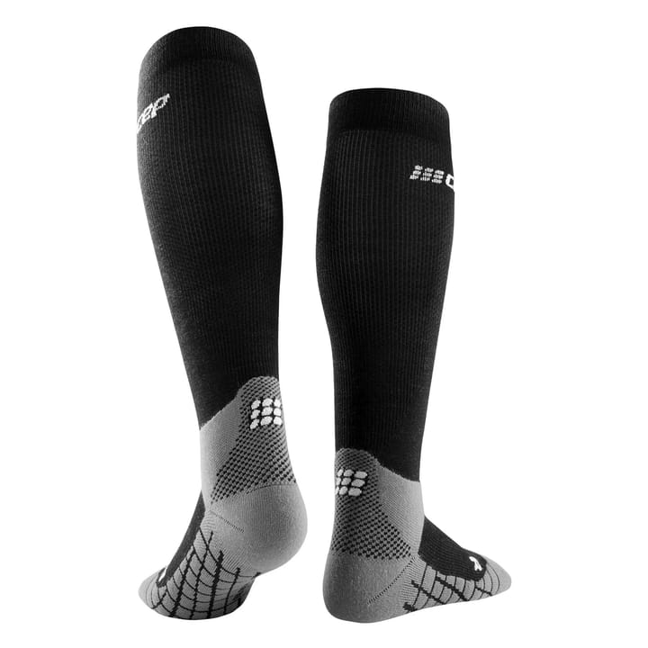 CEP Women's Hiking Light Merino Tall Compression Socks Black CEP