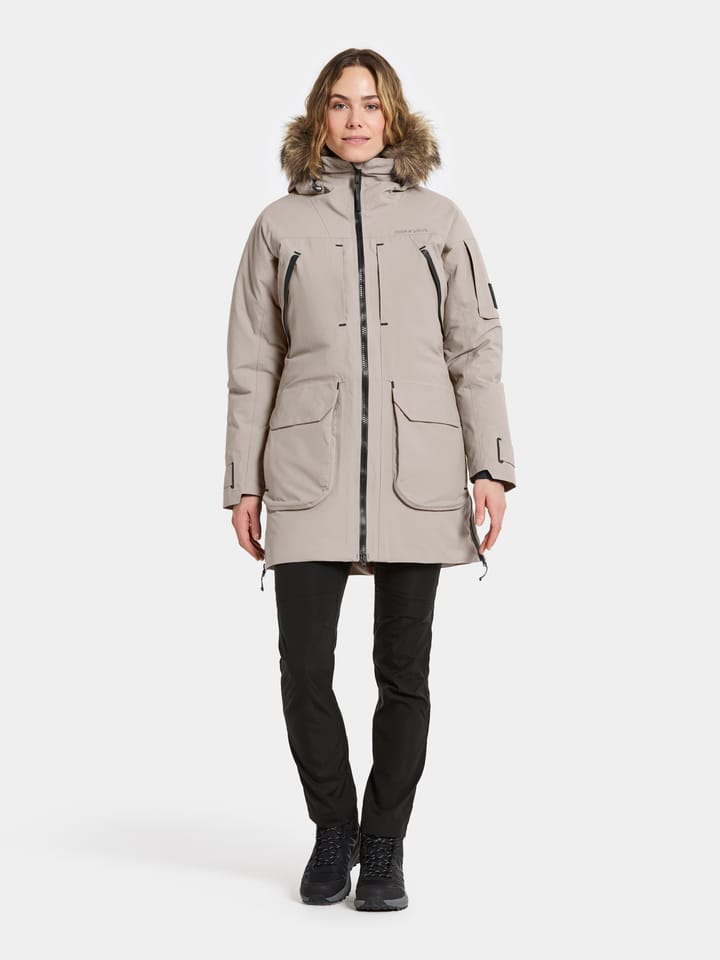 Women's Ceres Parka 2 Ash Brown Didriksons