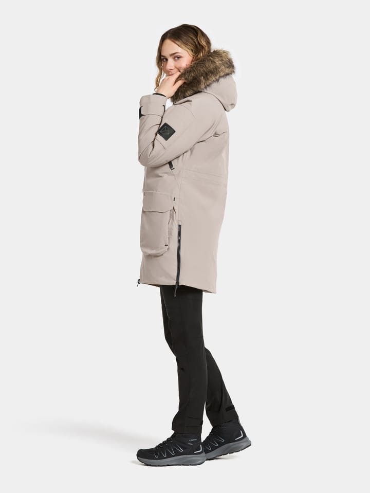 Women's Ceres Parka 2 Ash Brown Didriksons Women's Ceres Parka 2 Ash Brown Didriksons