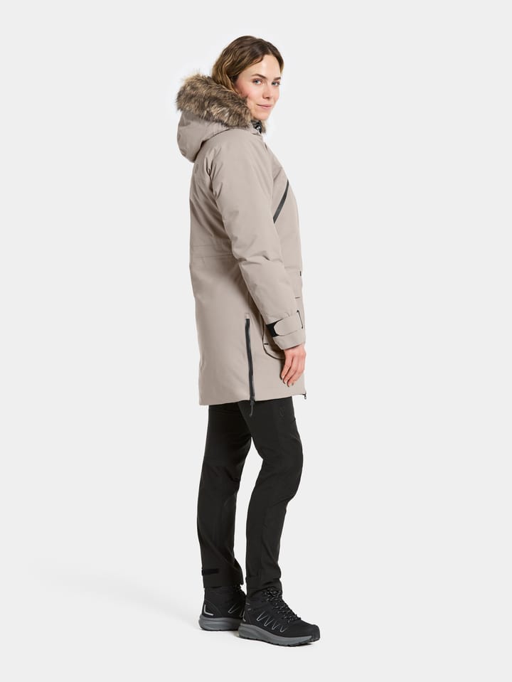 Women's Ceres Parka 2 Ash Brown Didriksons Women's Ceres Parka 2 Ash Brown Didriksons