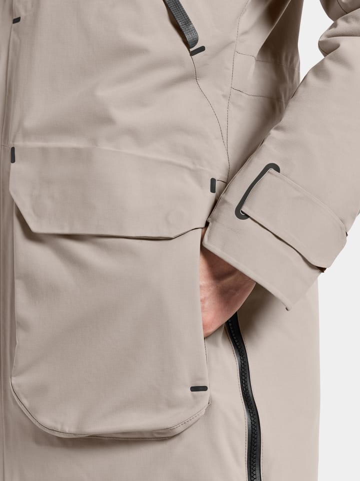 Women's Ceres Parka 2 Ash Brown Didriksons
