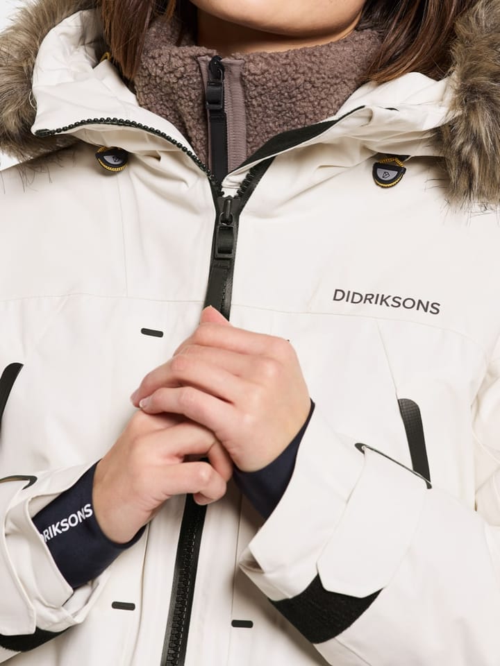 Didriksons Ceres Wns Parka White Foam