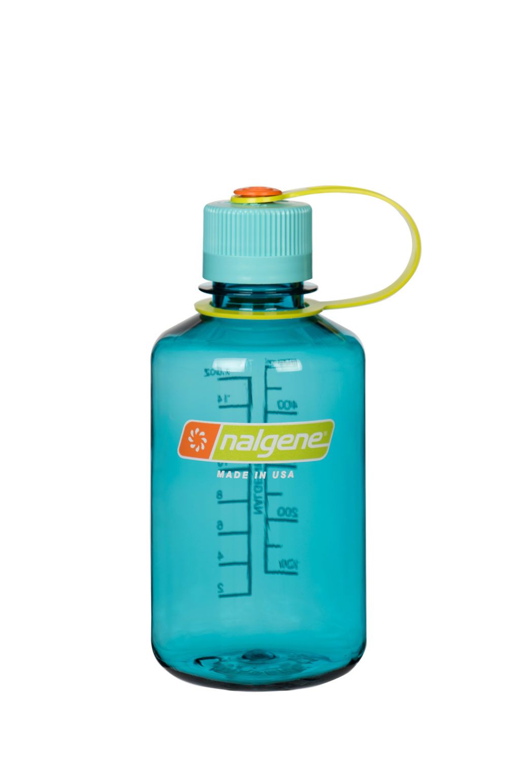 Nalgene 454ml Narrow Mouth Sustain Water Bottle Cerulean