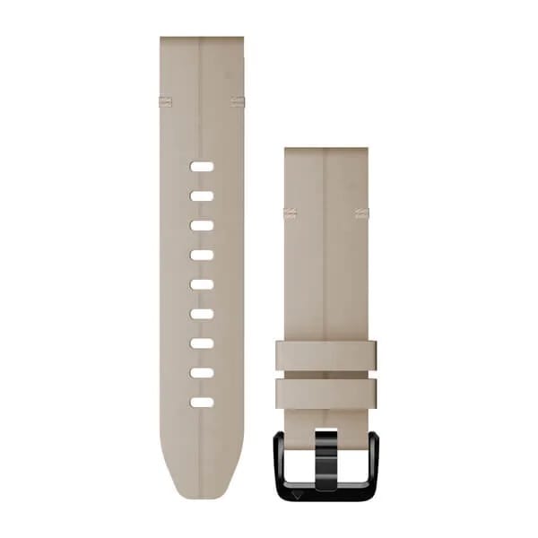 Garmin Quickfit 20-Klokkerem Skinn Kalkstein Garmin Garmin Quickfit 20-Klokkerem Skinn Kalkstein Garmin