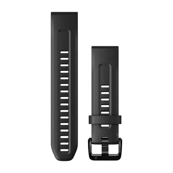 Garmin QuickFit 20-Klokkerem Silikon Sort