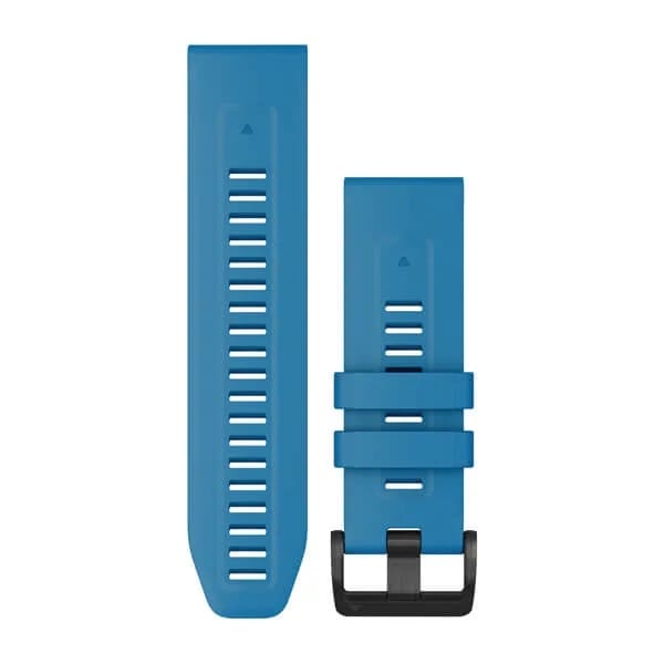 Garmin Acc,Quatix 6x 26mm Quickfit Cirrus Blue Silicone Band Blue Garmin Garmin Acc,Quatix 6x 26mm Quickfit Cirrus Blue Silicone Band Blue Garmin