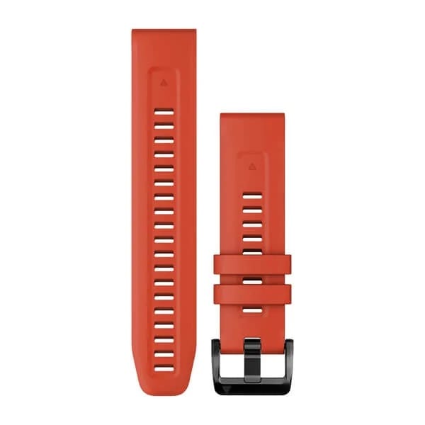 Garmin QuickFit 22-Klokkerem Silikon Flame Red Garmin
