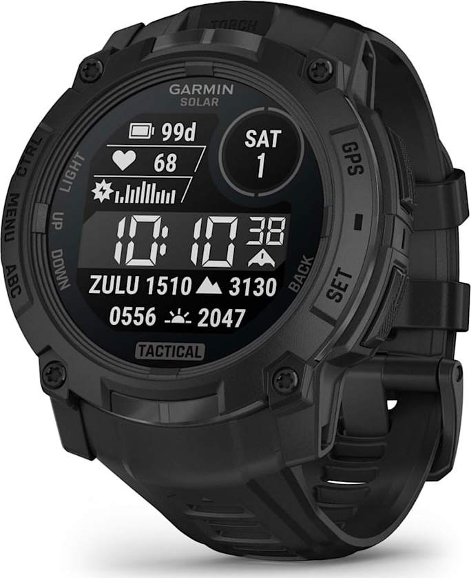 Garmin Instinct® 3 – 50 mm, Solar, Tactical Edition Black Garmin Garmin Instinct® 3 – 50 mm, Solar, Tactical Edition Black Garmin