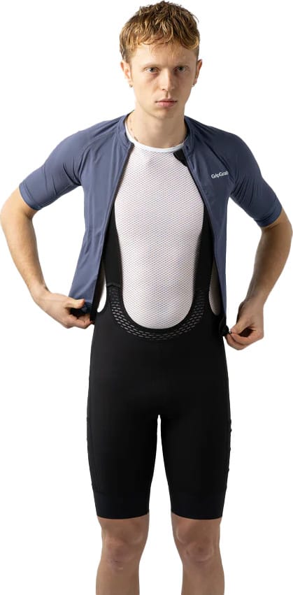 Gripgrab Men's GripGrab PACR Short Sleeve Jersey Navy Blue Gripgrab