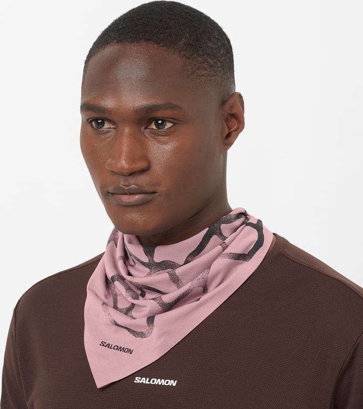 Salomon Salomon Bandana Gravel Graphic Dusky Orchid/ Salomon