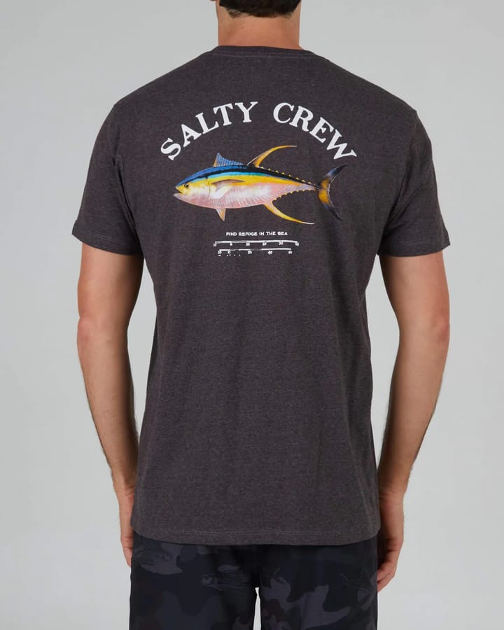 Salty Crew Men's Ahi Mount S/S Tee Charcoal Heather Salty Crew