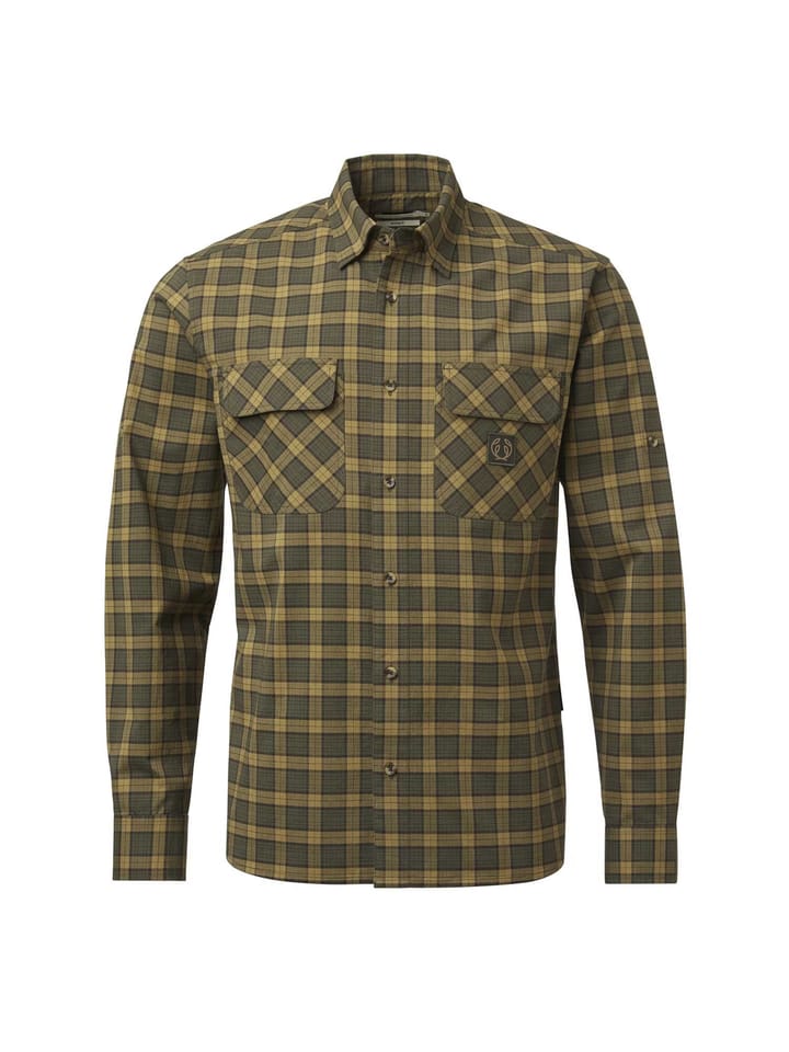 Chevalier Men's Creek Shooting Fit Coolmax Shirt Moss Checked Chevalier