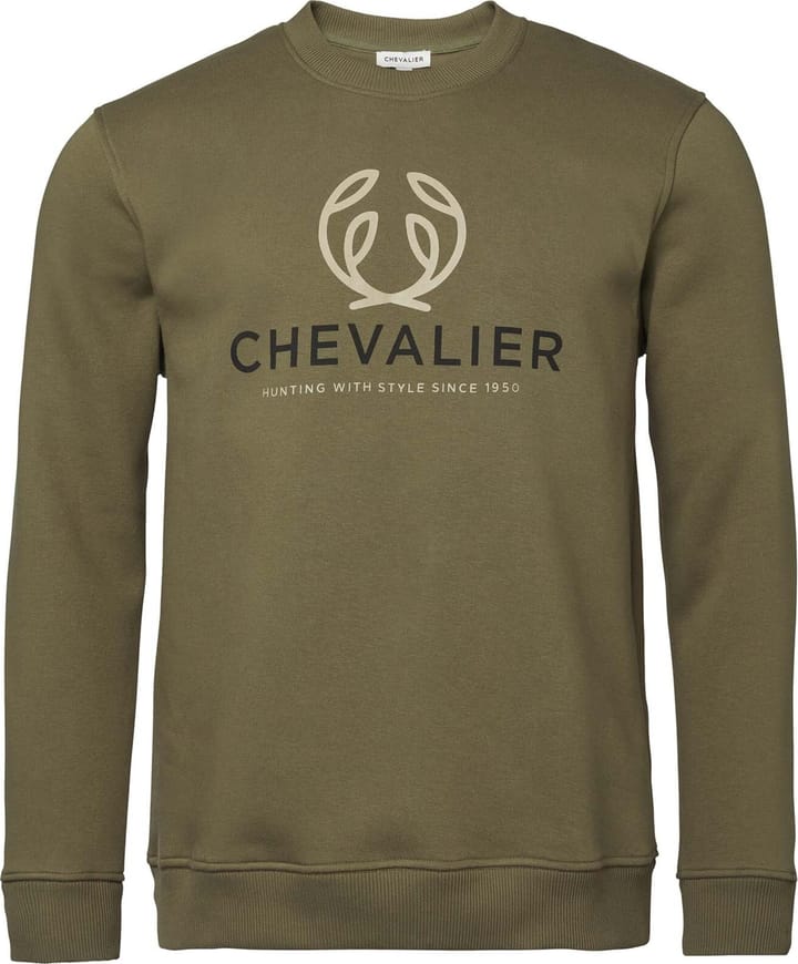 Chevalier Men´s Chevalier Logo Sweatshirt Forest Green Chevalier Chevalier Men´s Chevalier Logo Sweatshirt Forest Green Chevalier