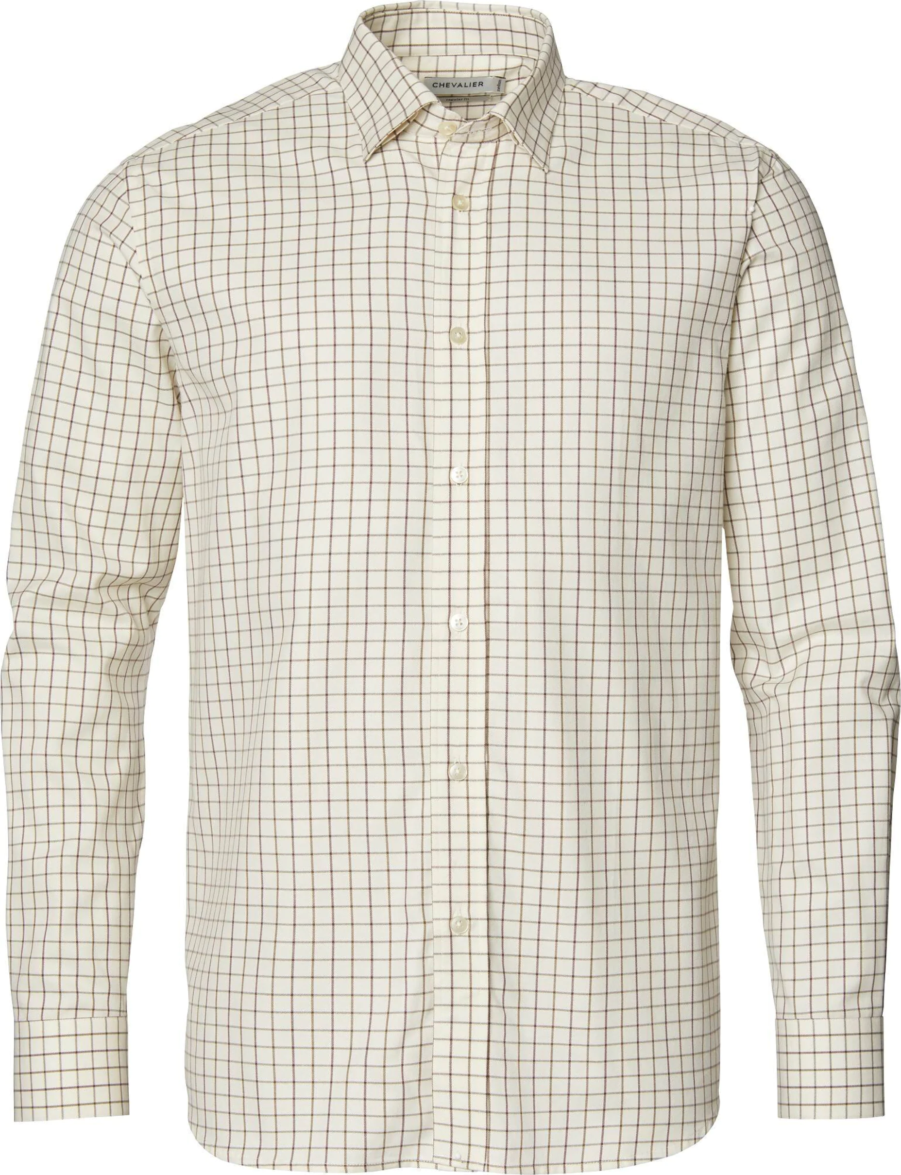 Chevalier Men´s Billet Shirt Hazelnut Tattersall