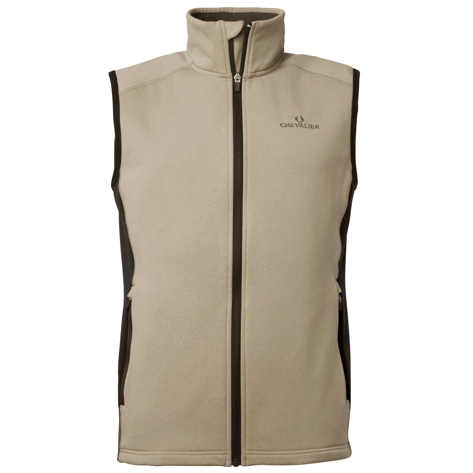 Chevalier Men's Lenzie Fleece Vest Sand/Brown Buy Chevalier Men's