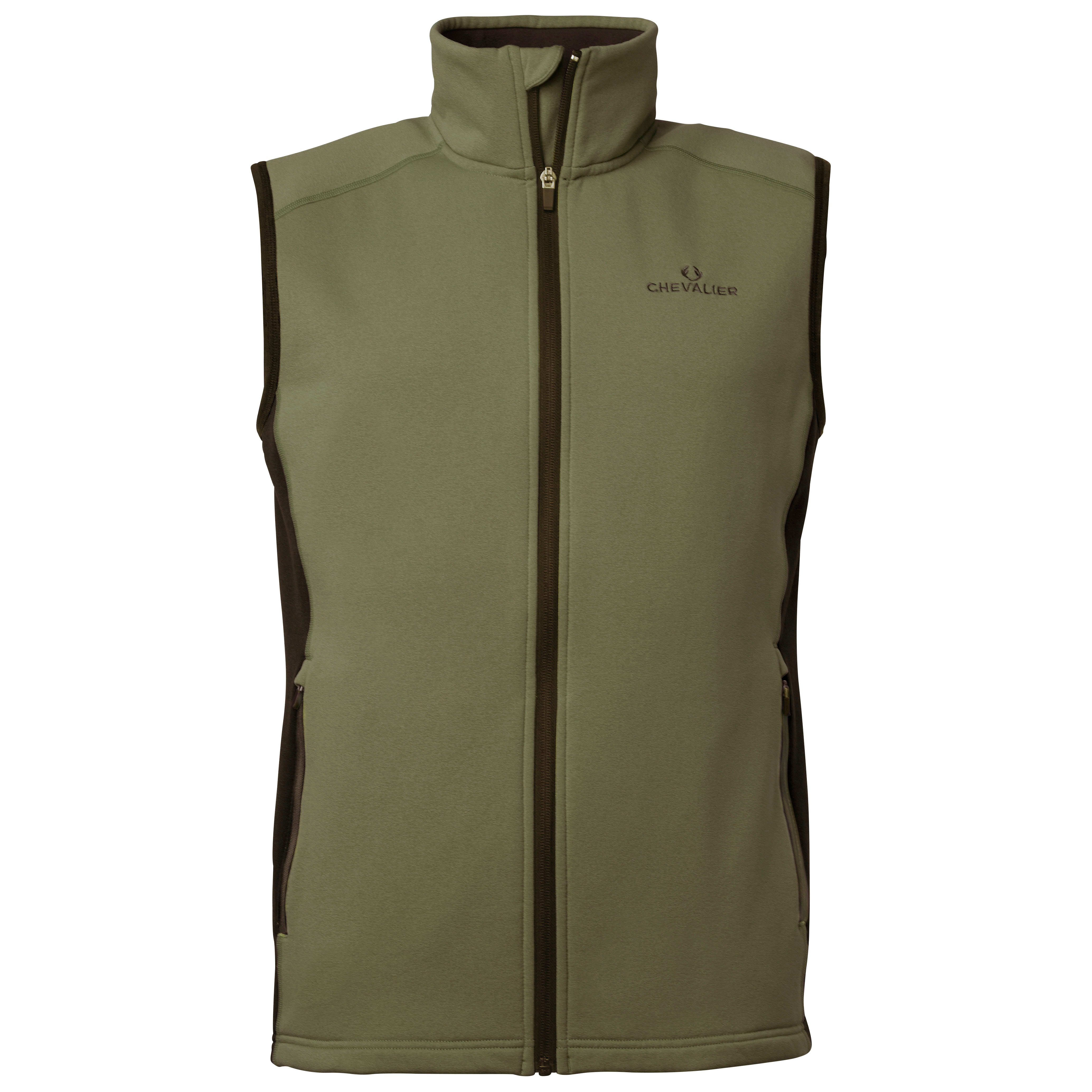 Men's Lenzie Fleece Vest Tobacco/brown