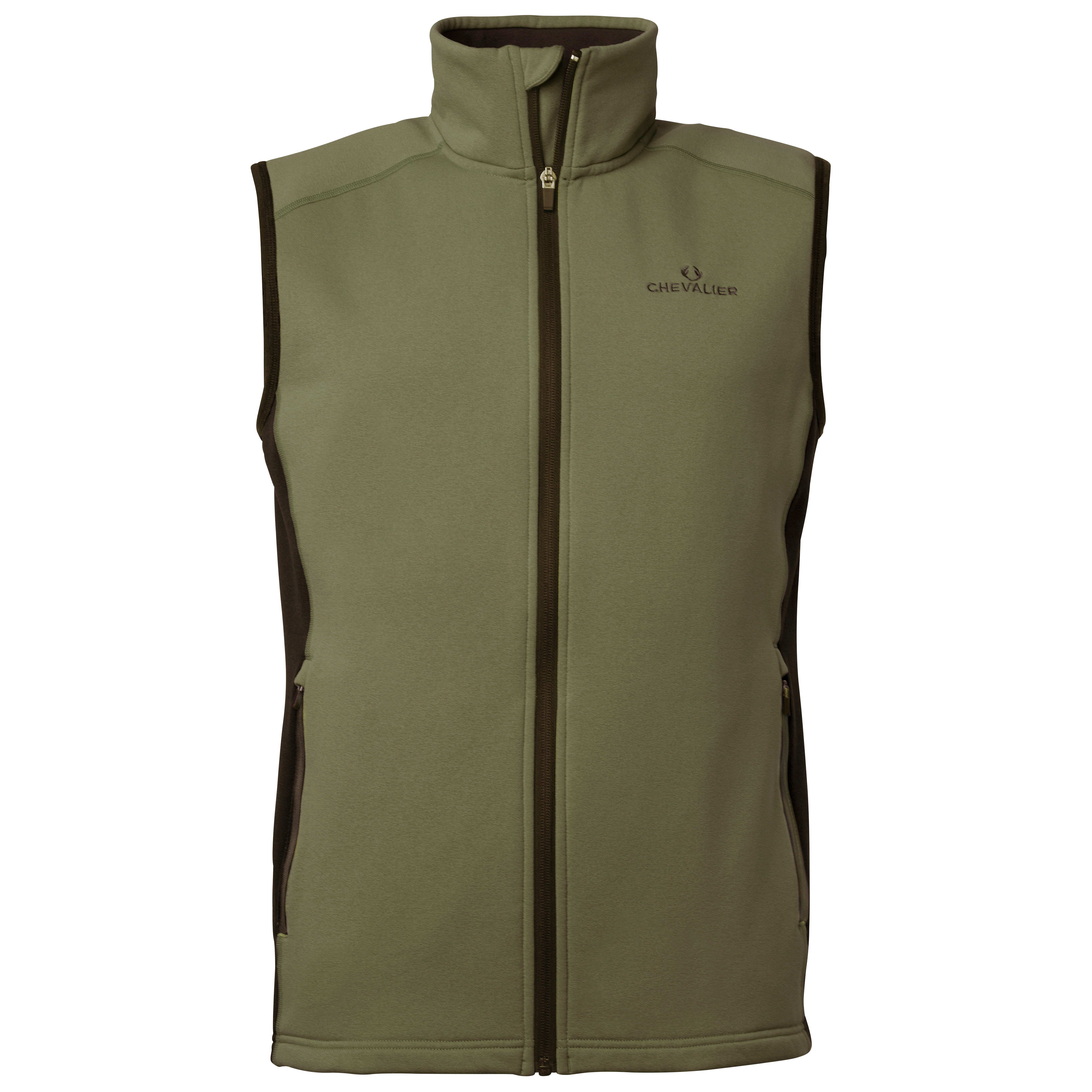 Chevalier Men's Lenzie Fleece Vest Tobacco/Brown Ovadderade västar S