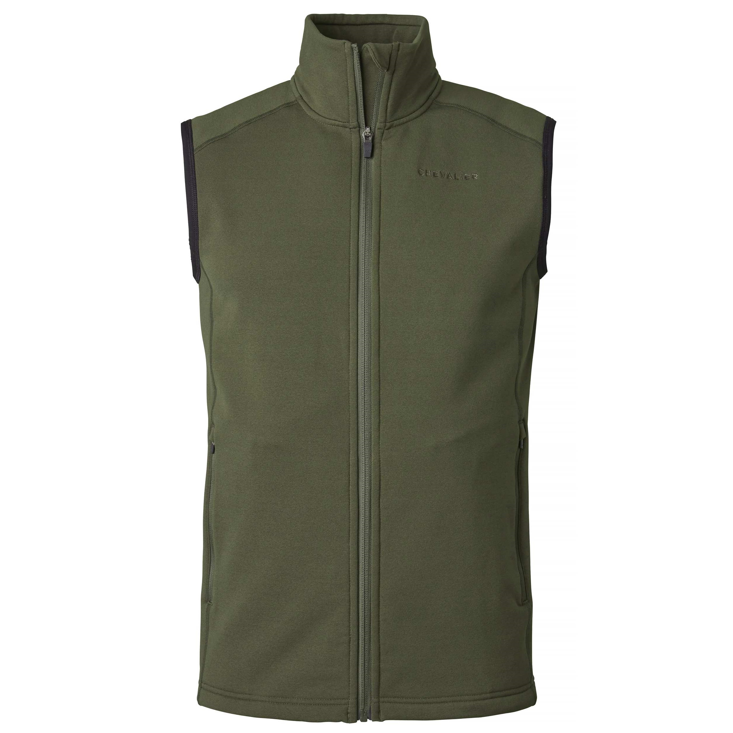 Chevalier Men’s Lenzie Fleece Vest Dark Green