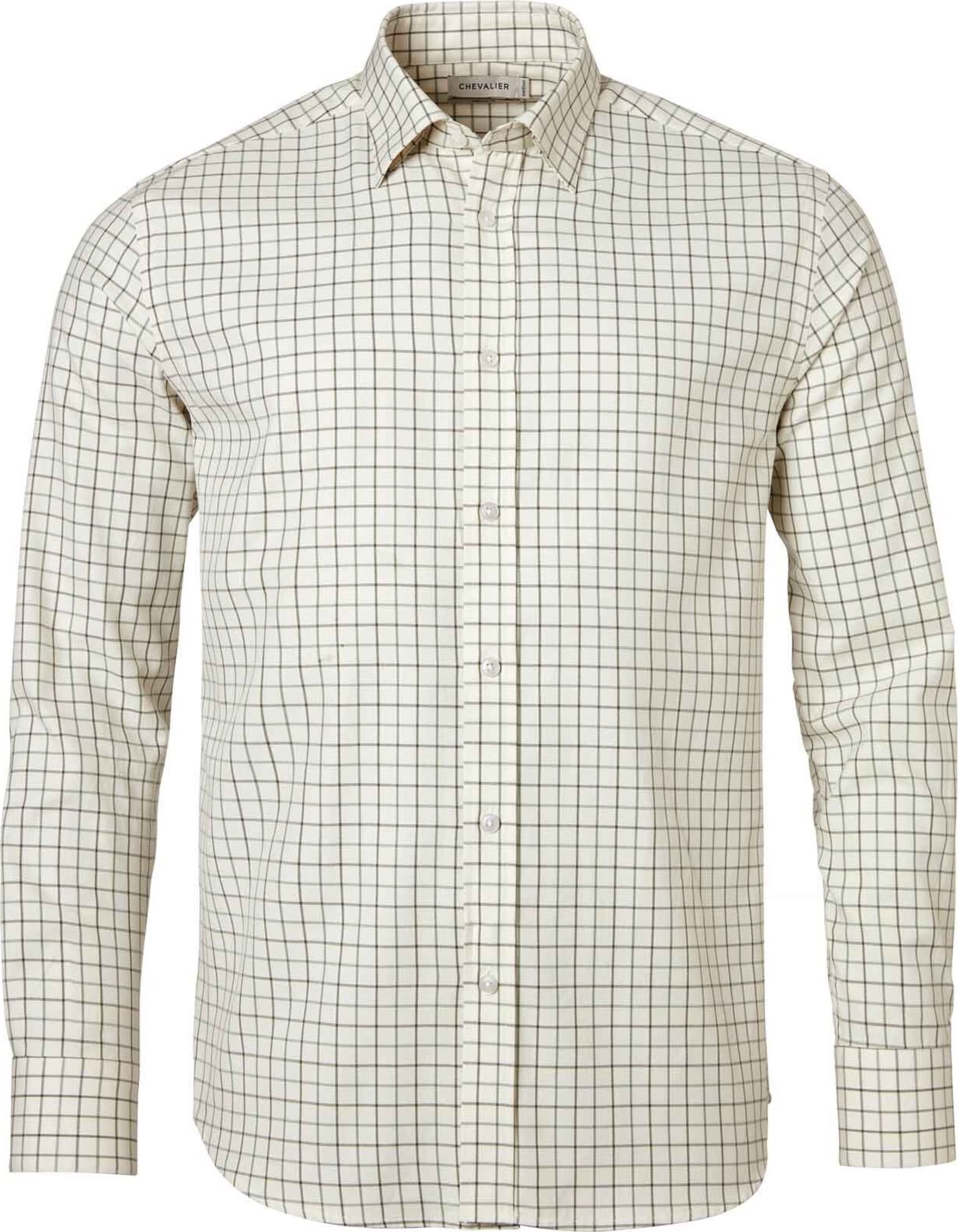 Chevalier Men's Luton Shirt Hunter Green Tattersall