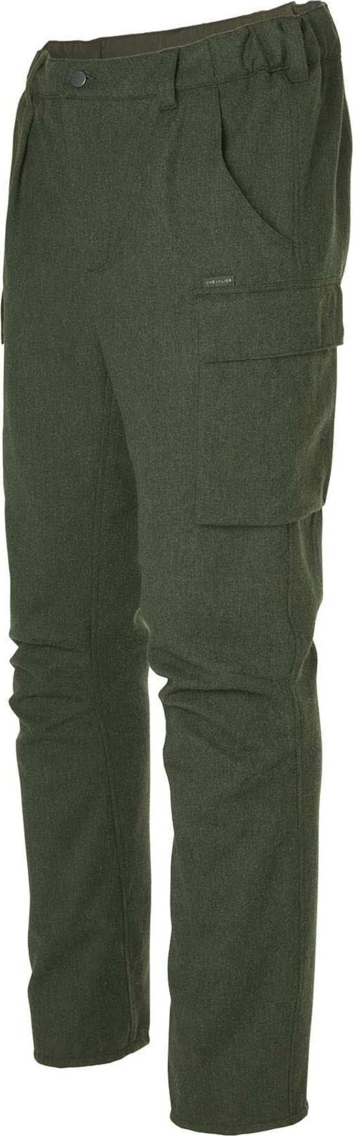 Men's Stalk Hybrid Wool Pants Dark Greeen Chevalier