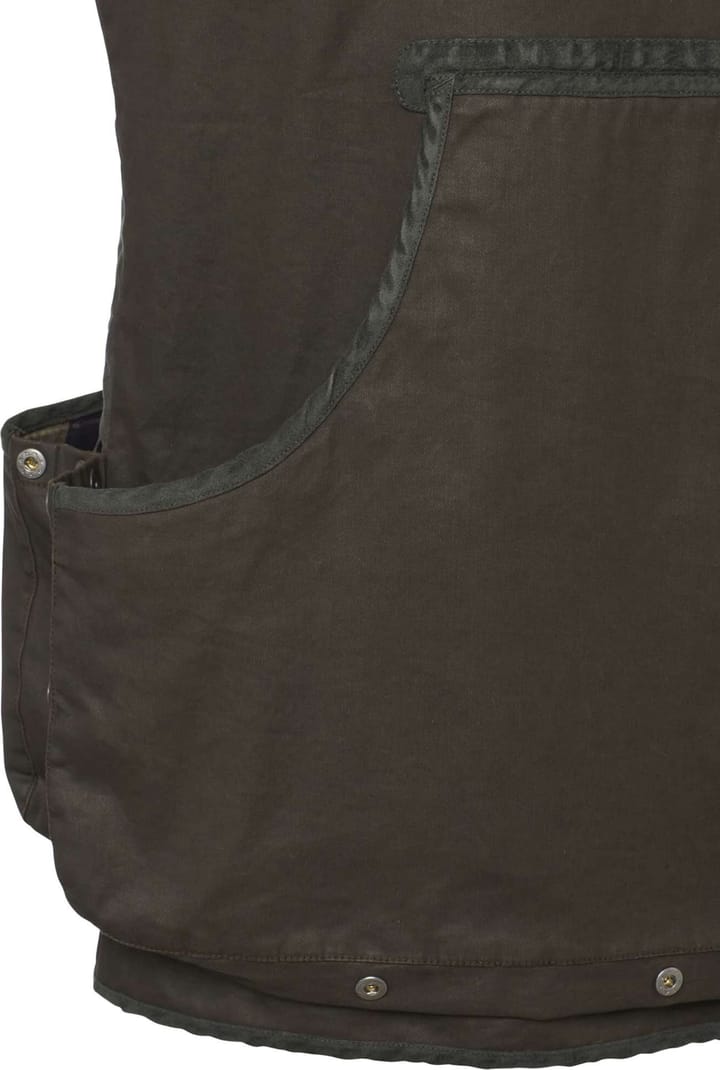 Chevalier Men's Vintage Dogsport Vest Leather Brown Chevalier
