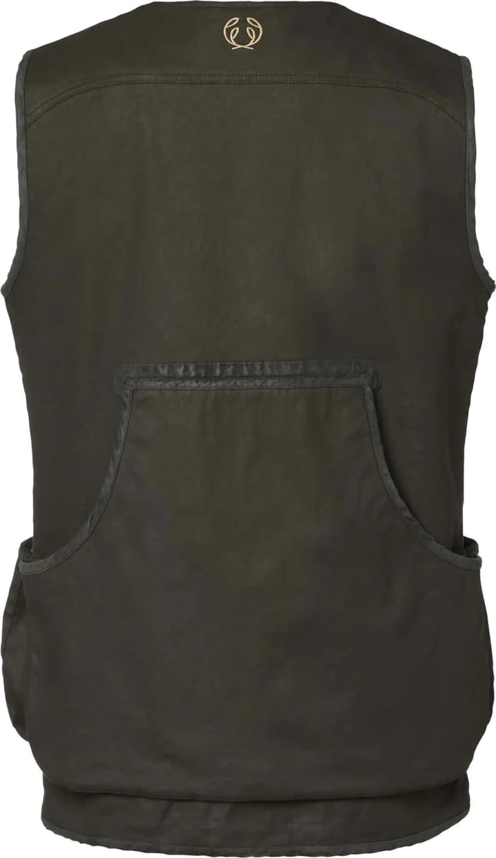 Chevalier Men's Vintage Dogsport Vest Leather Brown Chevalier