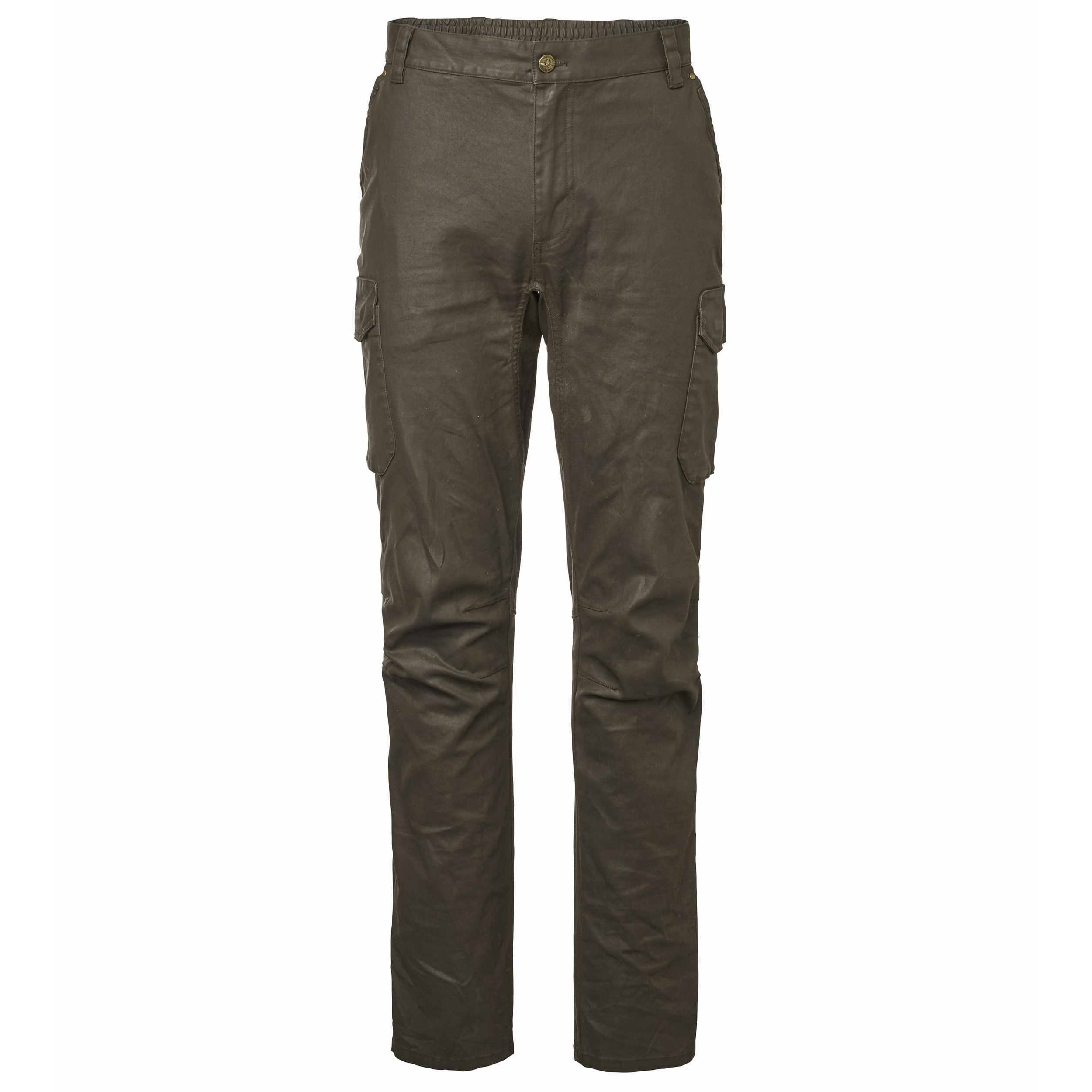 Chevalier Men’s Vintage Pants Leather Brown