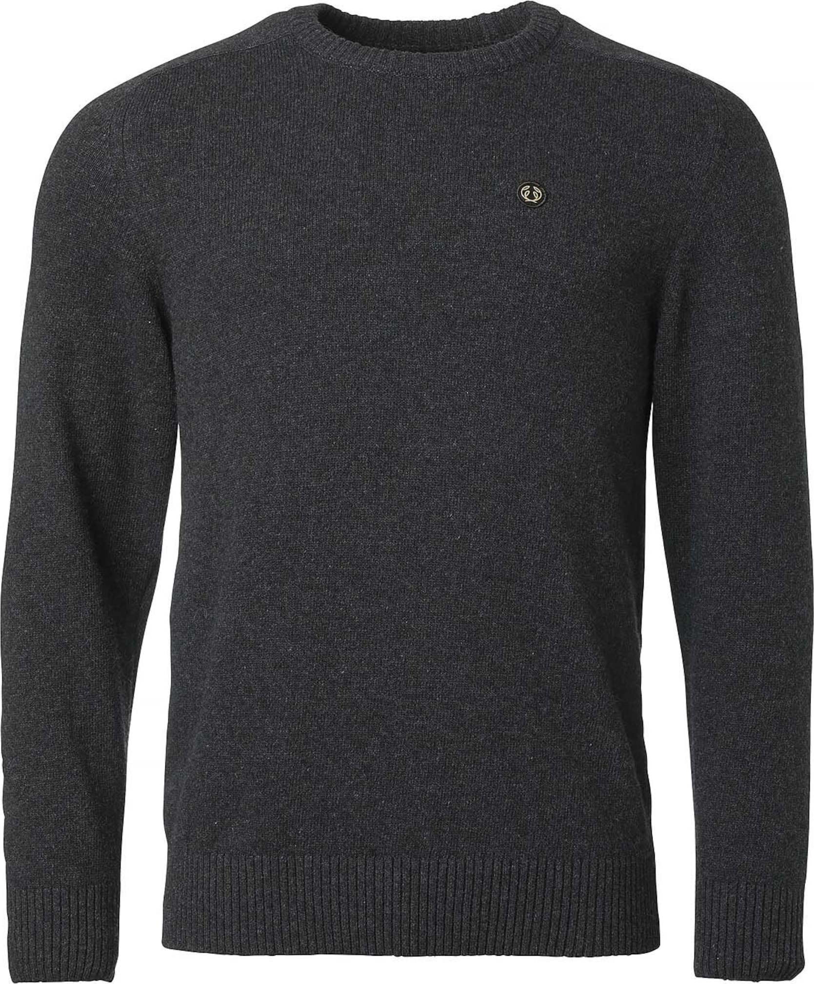 Men's Wykin Wool Pullover Stone Black