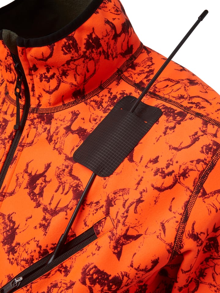 Men's Mist Windblocker Reversible Jacket High Vis Orange Deer Chevalier