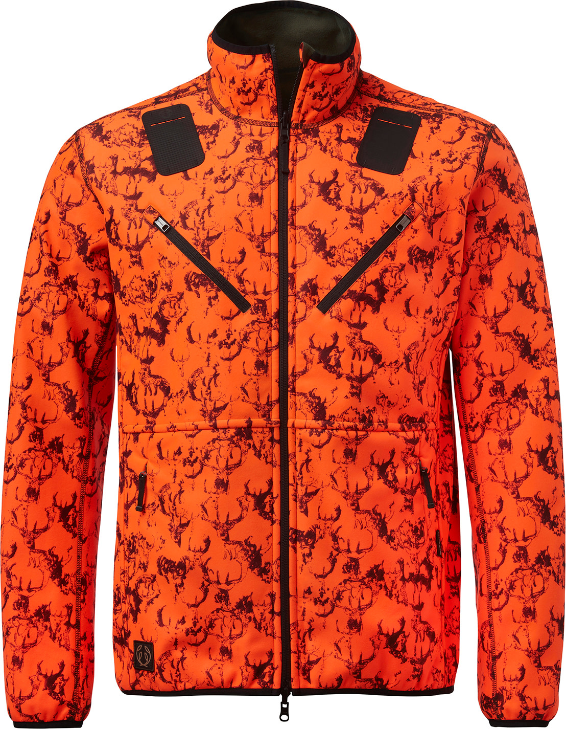Men's Mist Windblocker Reversible Jacket High Vis Orange Deer