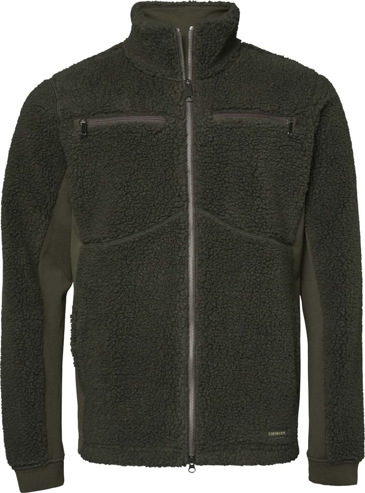 Men's Root Wool Pile Jacket Midnight Pine Chevalier