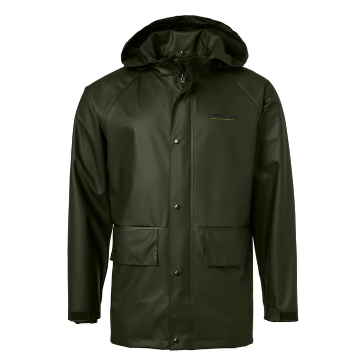 Men's Stratus Rain Jacket Dark Green Chevalier