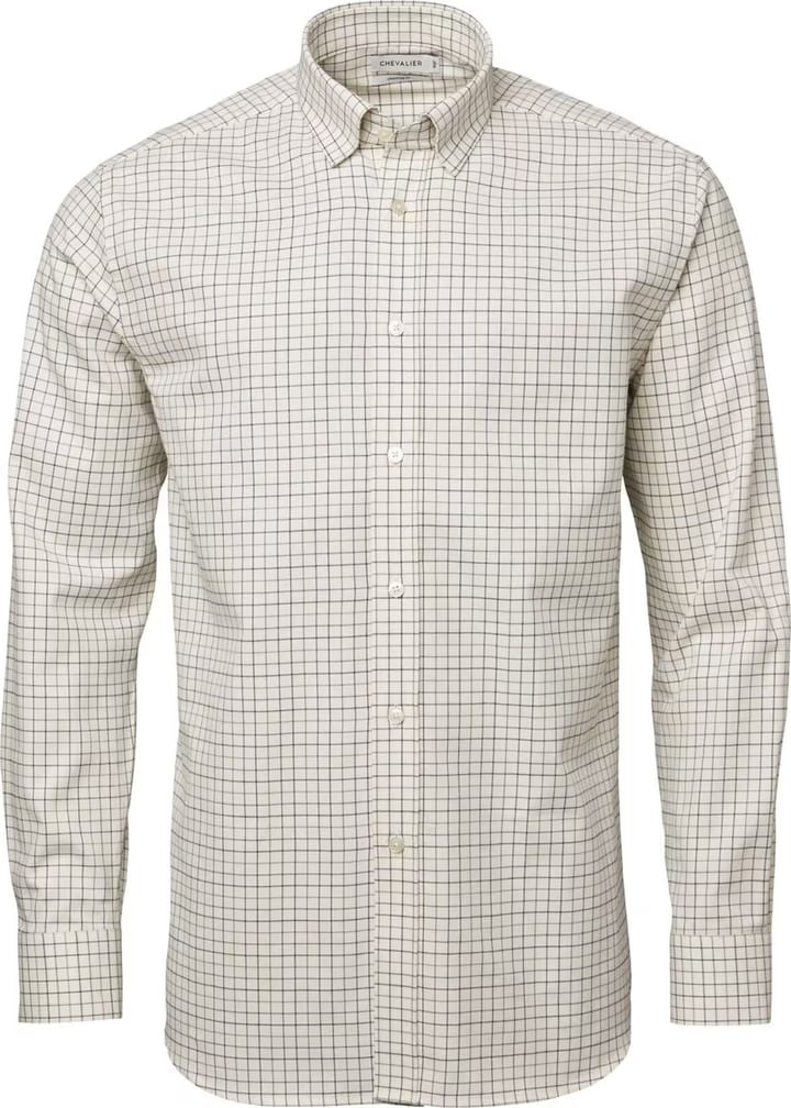 Chevalier Men's Luton Shirt Stormy Blue Tattersall Chevalier