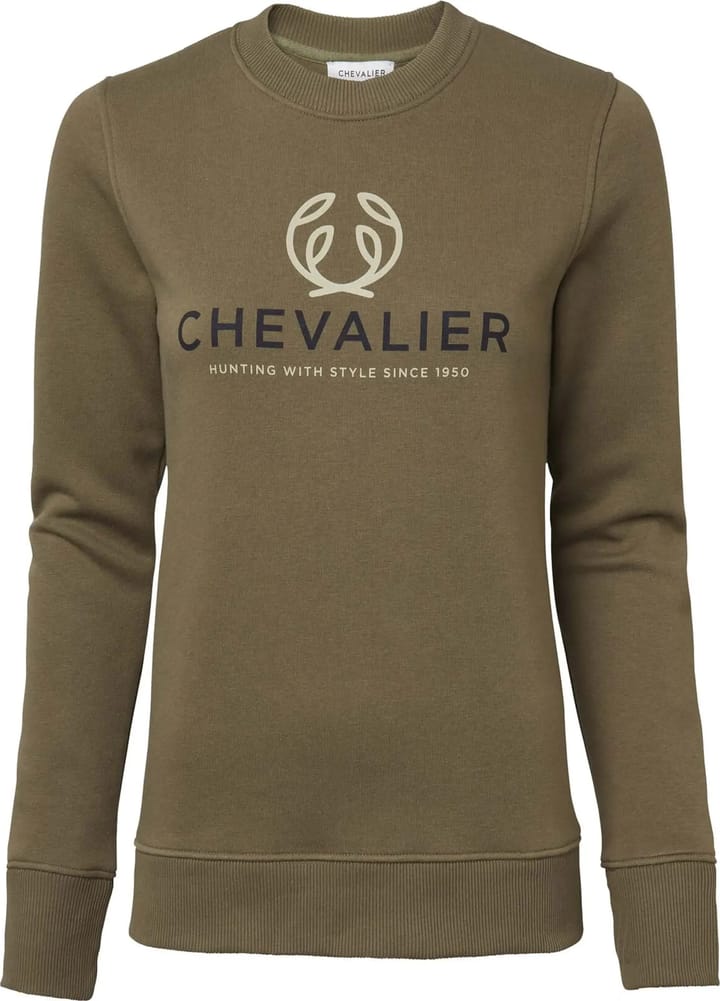 Chevalier Women´s Chevalier Logo Sweatshirt Primeval Forest Chevalier