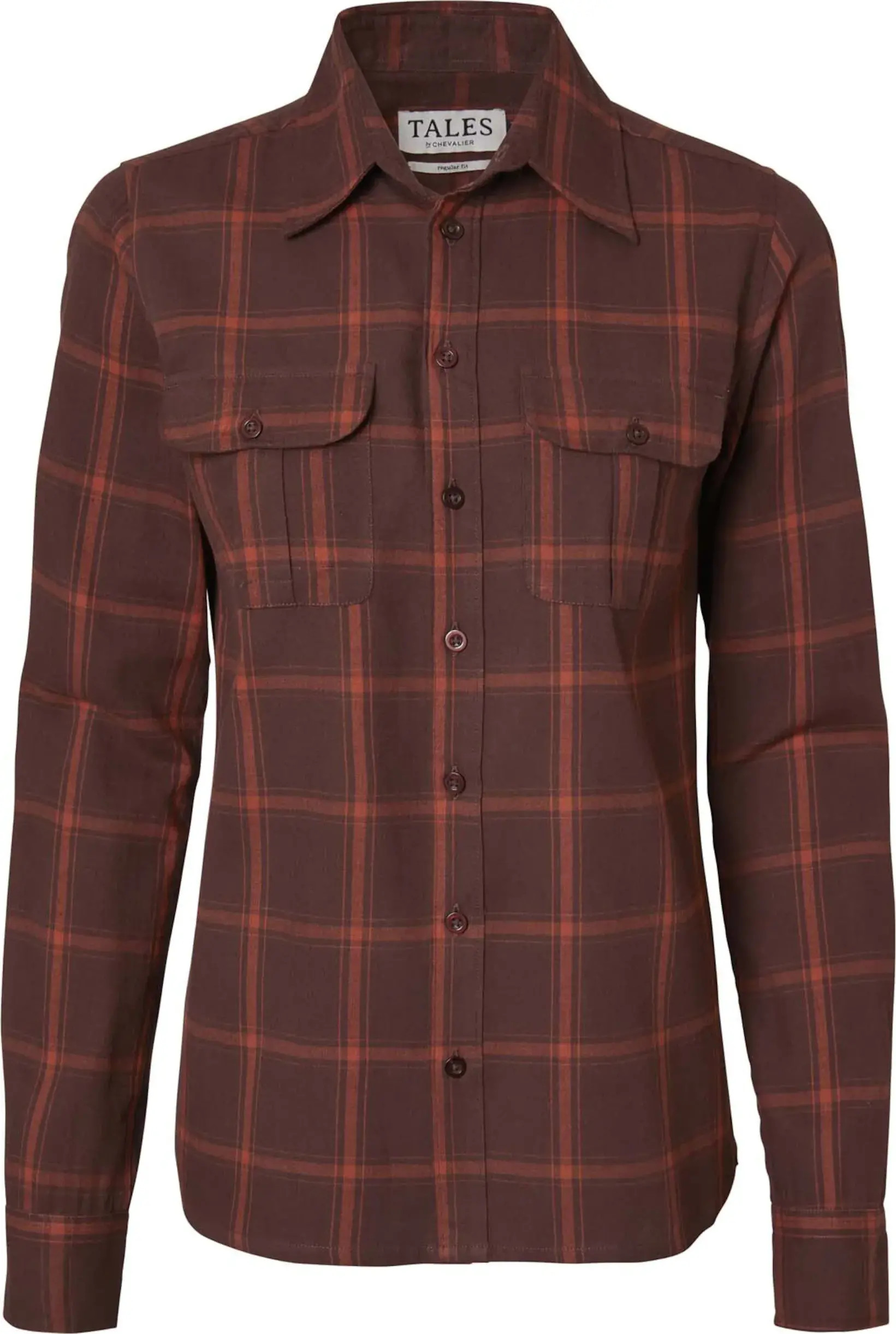 Women´s Eagle Flannel Shirt Fox Red Checked