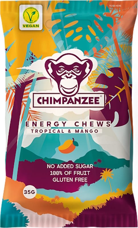 Chimpanzee Energy Chews Tropical & Mango Chimpanzee
