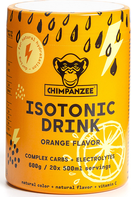 Chimpanzee Isotonic Drink Orange 600 g Orange