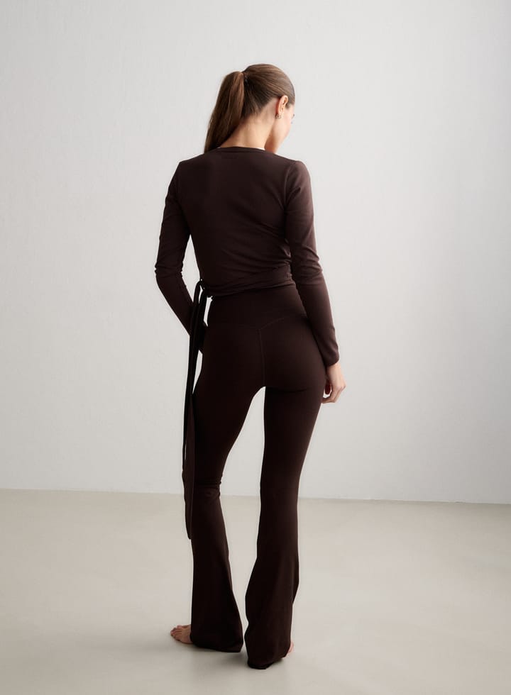 Aim'n Women's Sense Flare Tights Chocolate Aim'n