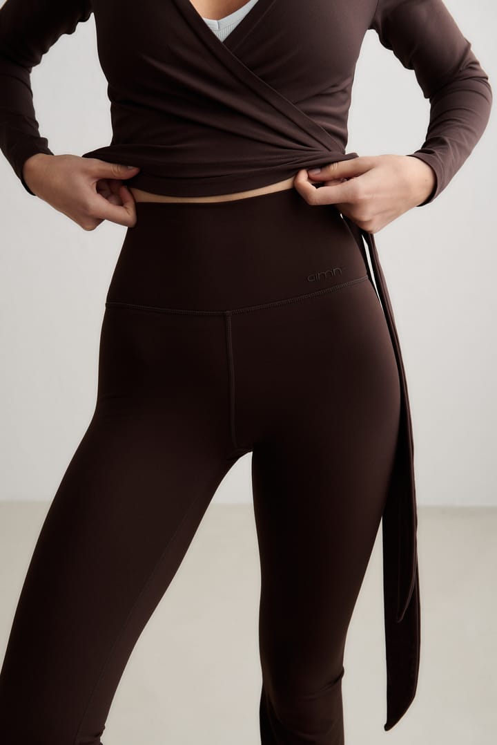 Aim'n Women's Sense Flare Tights Chocolate Aim'n