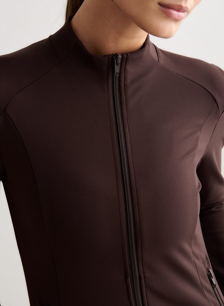 Aim'n Women's Sense Zip Jacket Chocolate Aim'n