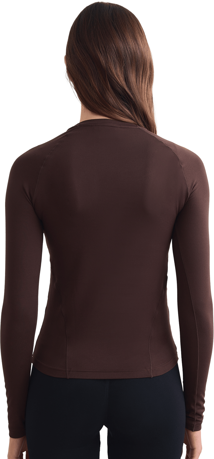 Aim'n Women´s Soft Basic Long Sleeve Chocolate Aim'n