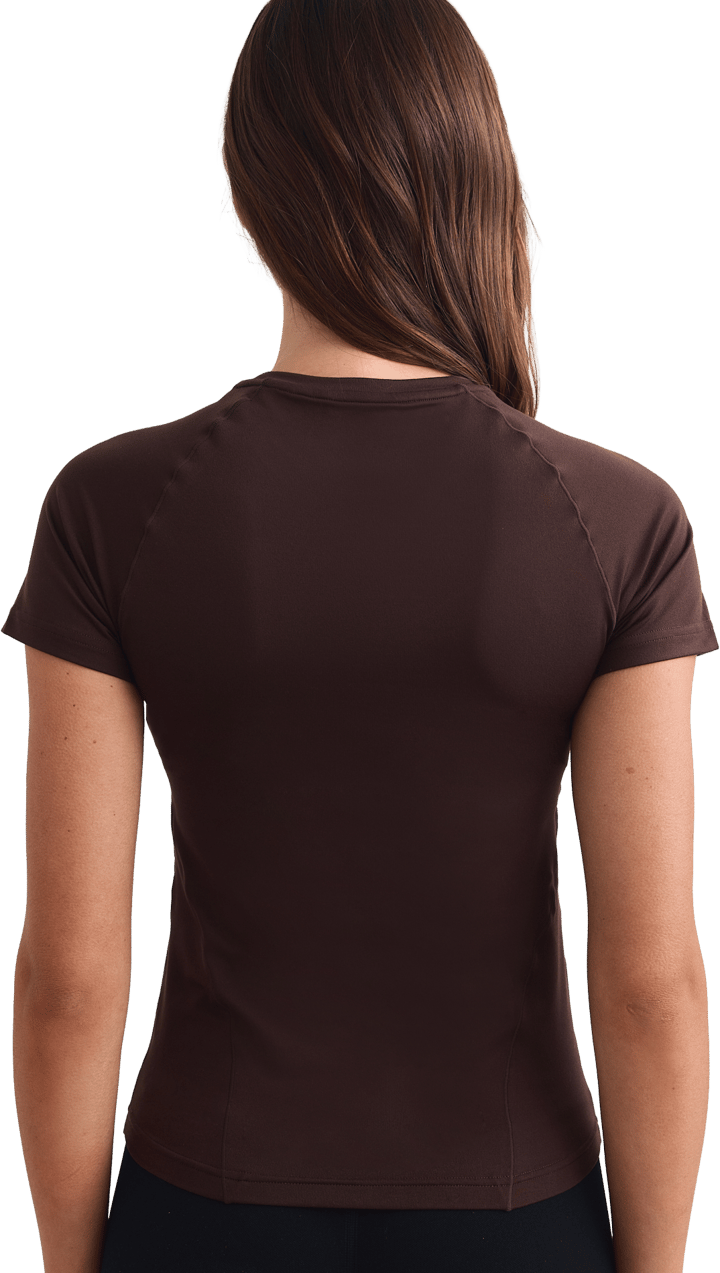 Aim'n Women´s Soft Basic Short Sleeve Chocolate Aim'n