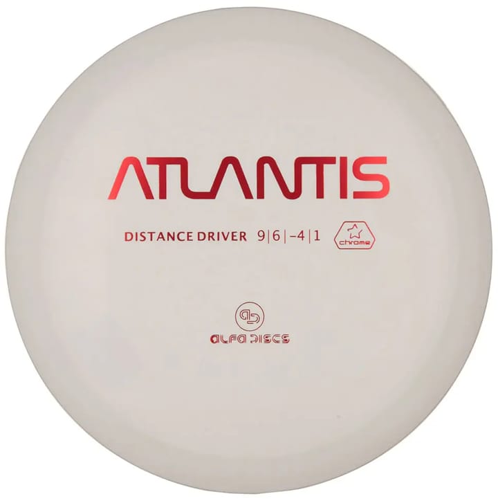 Alfa Disc Chrome Line Driver Atlantis, 173-176g White Alfa Disc
