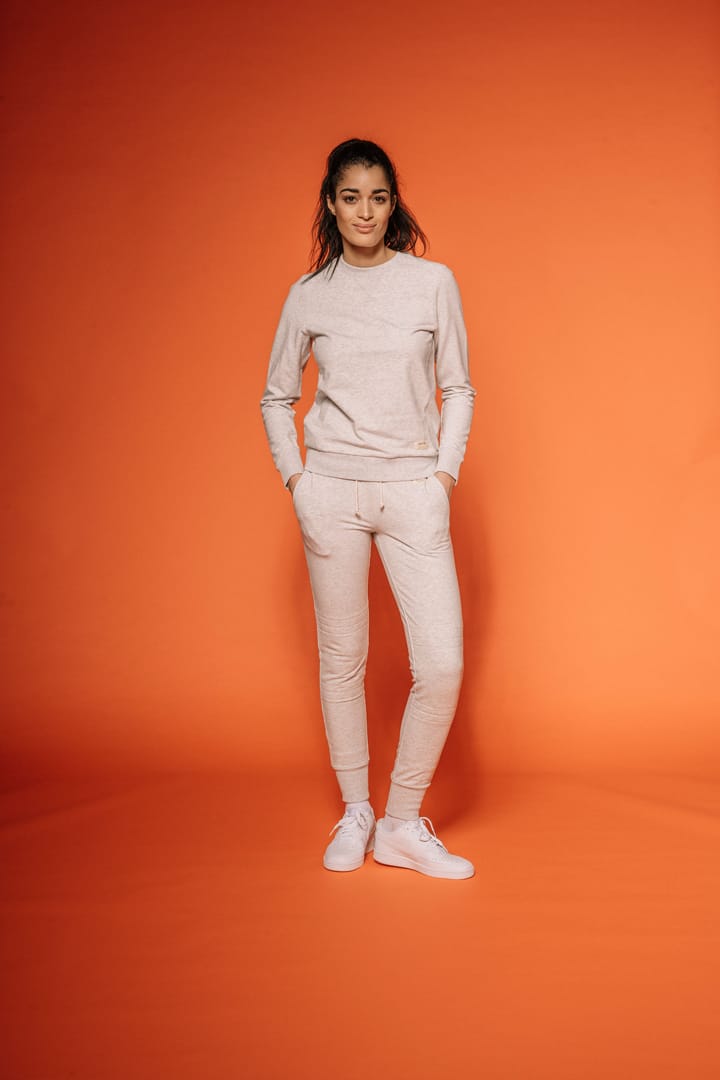 Tufte Wear Puffin Sweatpants W Light Grey Melange Tufte Wear