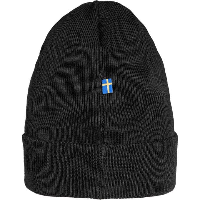 Fjällräven Classic Knit Hat Black Fjällräven Fjällräven Classic Knit Hat Black Fjällräven