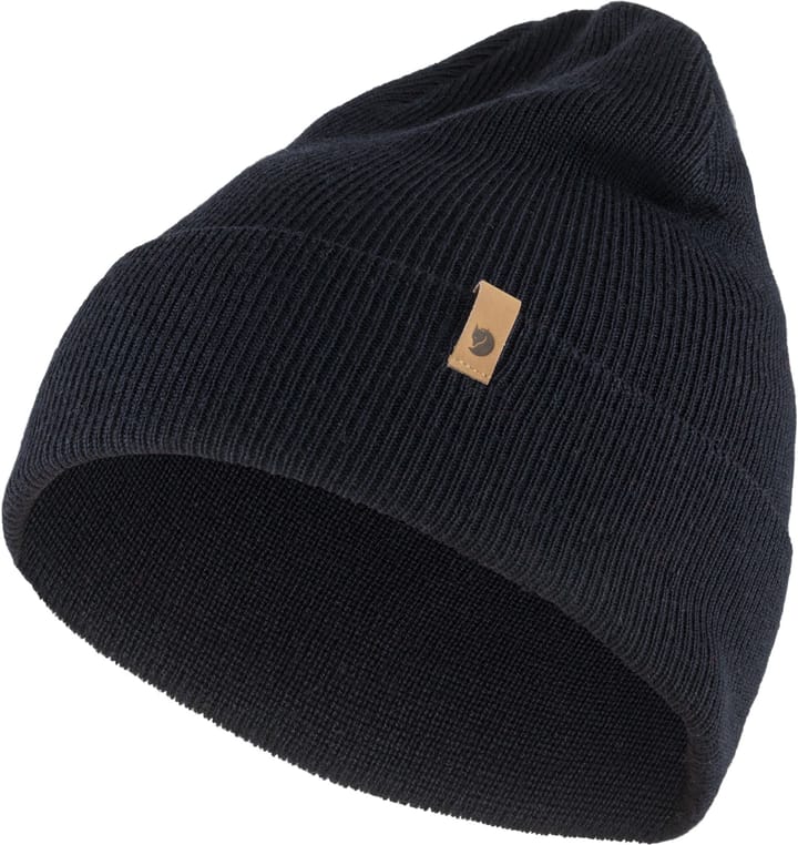 Fjällräven Classic Knit Hat Dark Navy Fjällräven Fjällräven Classic Knit Hat Dark Navy Fjällräven